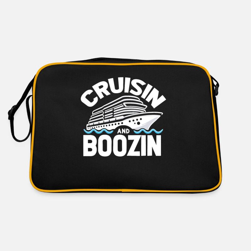 Kreuzfahrt Witzig Retro Tasche