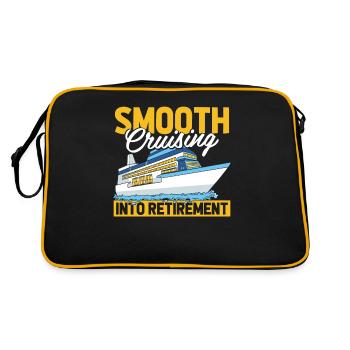 Retraite de Cruise - Sac Retro - noir/or - Dos
