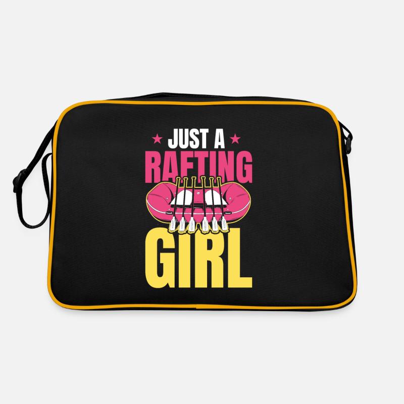 Rafting juste une fille de rafting Sac Retro