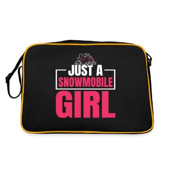 Snowmobile Snowmobile - Retro Bag - black/gold - Back