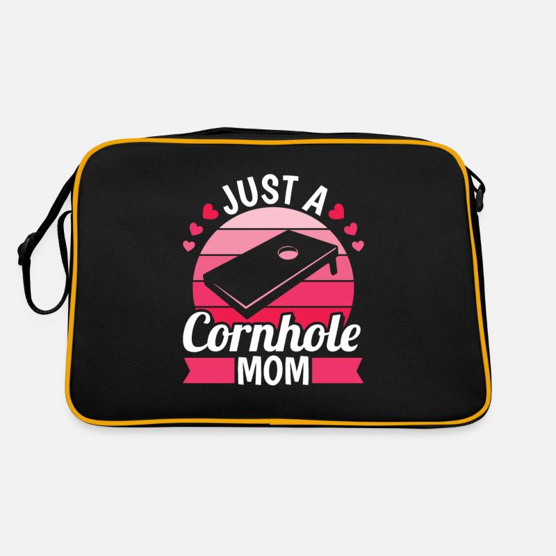 Cornhole Blind Hole Game Just A Cornhole Mom Retro Bag