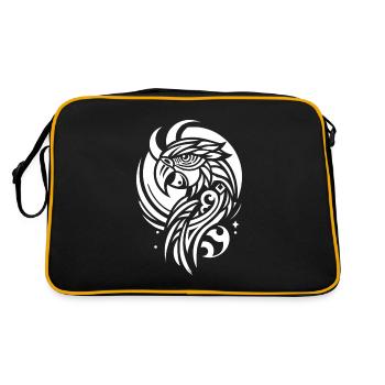 Phases de lune Parrot - Sac Retro - noir/or - Dos