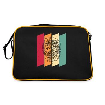 Phases de lune Parrot - Sac Retro - noir/or - Dos