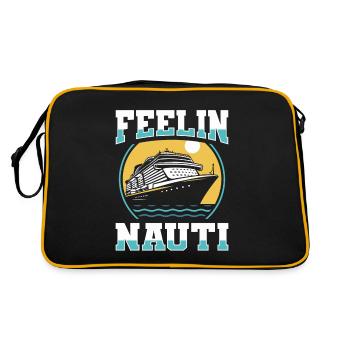 Croisière Feeling Nauti - Sac Retro - noir/or - Dos