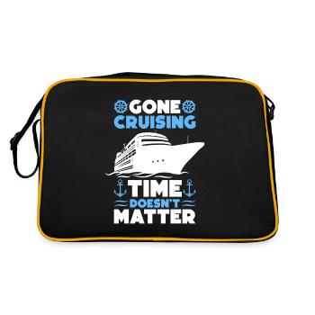 Cruise Retraité Retraite - Sac Retro - noir/or - Dos