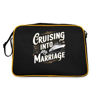 Cruise Married - Retro Bag - black/gold - Back