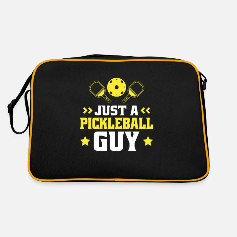 Pickleball Just A Pickleball Guy Retro Tasche