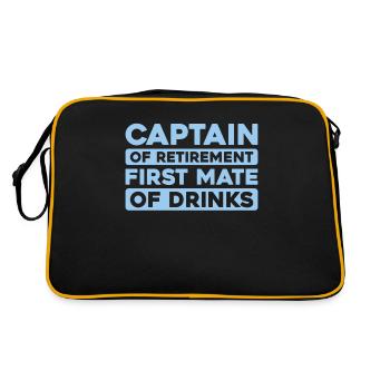 Cruise Retraite - Sac Retro - noir/or - Dos
