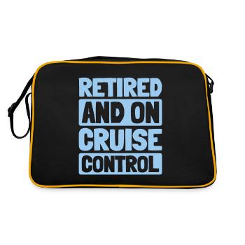 Cruise Retraite - Sac Retro - noir/or - Dos