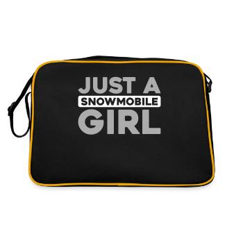 Snowmobile Snowmobile - Retro Bag - black/gold - Back