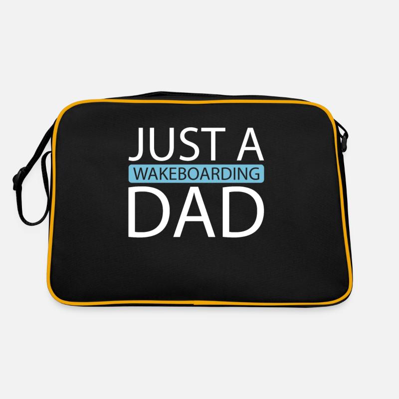 Wakeboard Wakeboarder Juste un papa wakeboard Sac Retro
