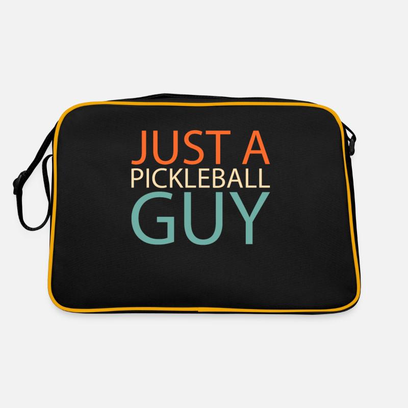 Pickleball Just A Pickleball Guy Retro Tasche