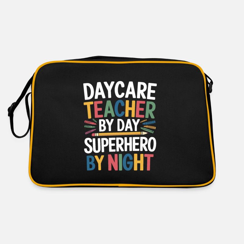 Erzieherin Kindergärtnerin Tagesmutter Retro Tasche