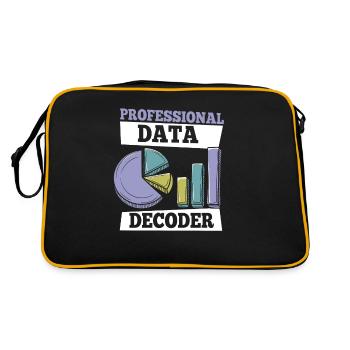 Data Science Data Analyst - Retro Bag - black/gold - Back