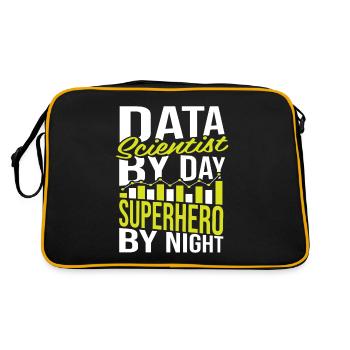 Data Science Data Analyst - Retro Bag - black/gold - Back