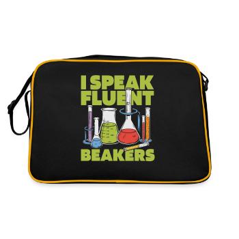 Chemical laboratory assistant - Retro Bag - black/gold - Back