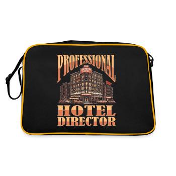 Hotel Manager - Retro Bag - black/gold - Back
