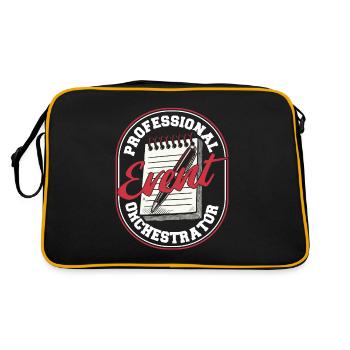 Event planner - Retro Bag - black/gold - Back