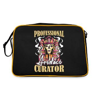Conservateur - Sac Retro - noir/or - Dos