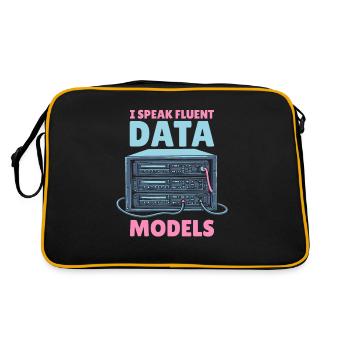 Database Architect - Retro Bag - black/gold - Back