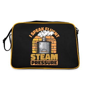 Boiler operators - Retro Bag - black/gold - Back