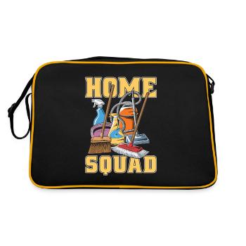 Housekeeper Kader - Retro Bag - black/gold - Back