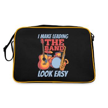 Band Director - Retro Bag - black/gold - Back