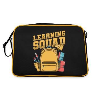 Pedagogue Kader - Retro Bag - black/gold - Back