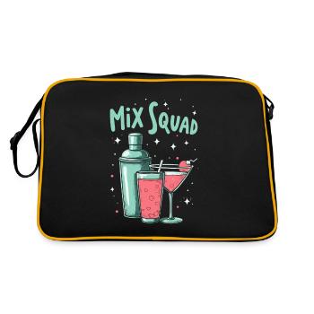 Bartender Bartender Squad - Retro Bag - black/gold - Back