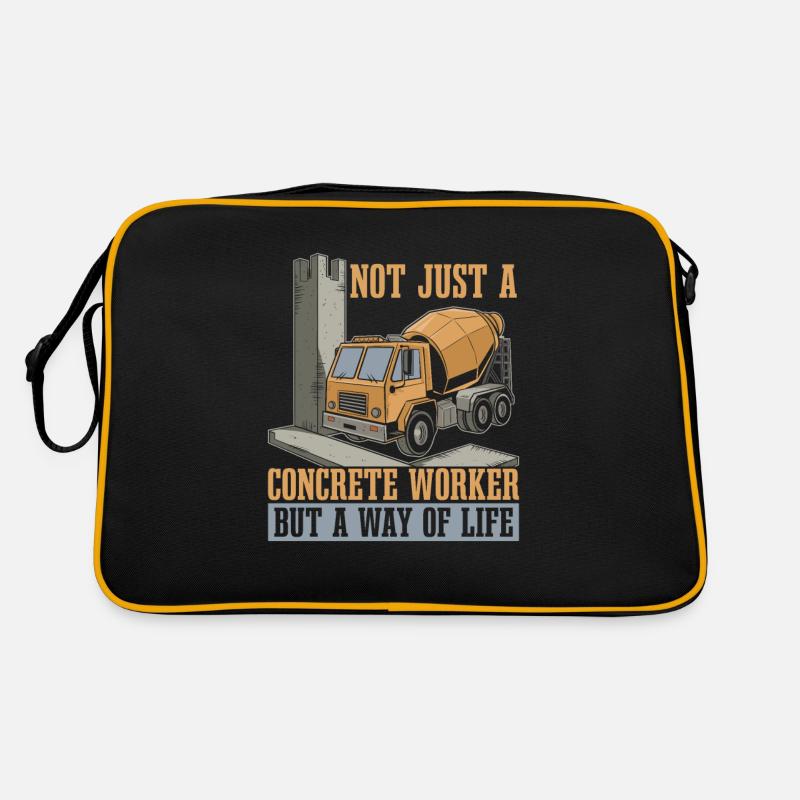 Concrete workers Retro Bag