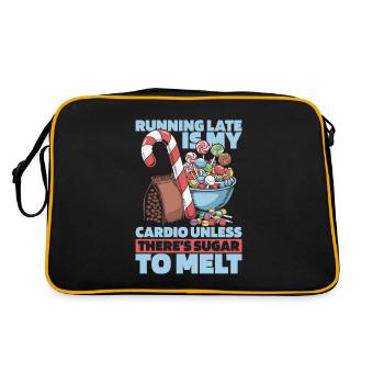 Candy production - Retro Bag - black/gold - Back