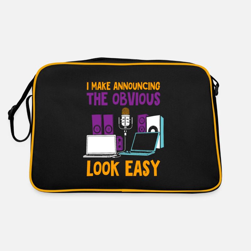 Ansager Retro Tasche