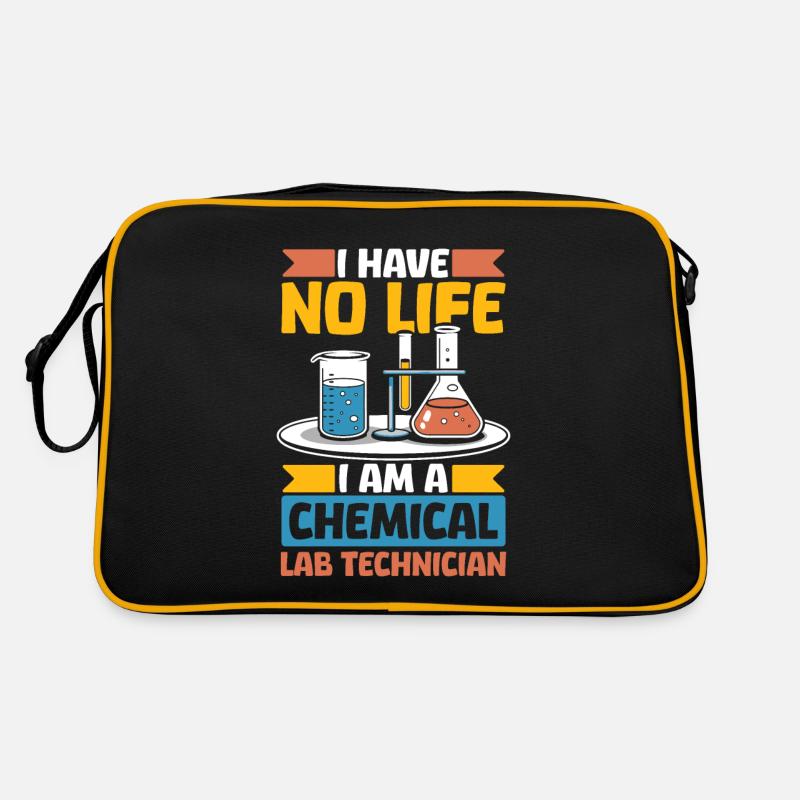 Assistant de laboratoire chimique Sac Retro