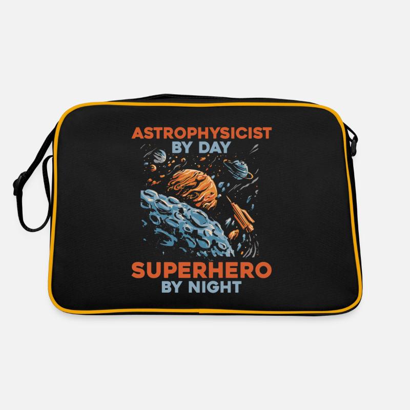 Astrophysicist - Retro Bag - black/gold