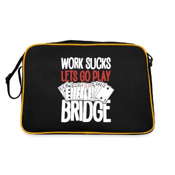Bridge - Retro Bag - black/gold - Back