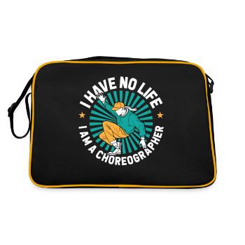 Chorégraphe - Sac Retro - noir/or - Dos