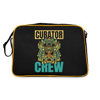 Équipe de conservateurs - Sac Retro - noir/or - Dos