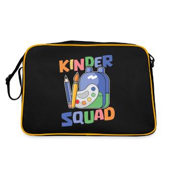 Primary School Teacher Primary School Teacher Cadre - Retro Bag - black/gold - Back