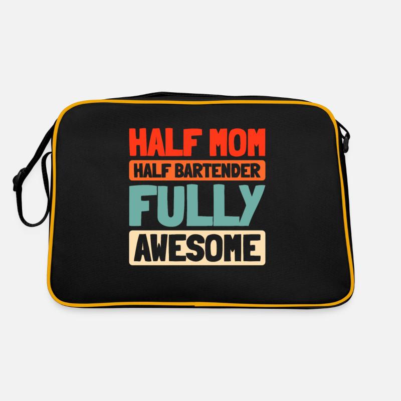 Barkeeper Bartender Mother Mom Retro Bag