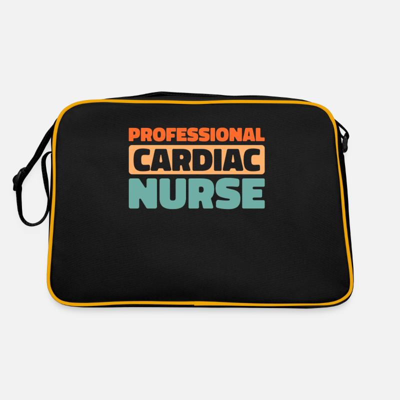 Herzkrankenschwester Retro Tasche