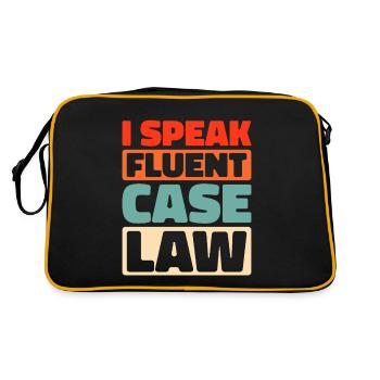 Avocat - Sac Retro - noir/or - Dos