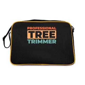 Tree trimmers - Retro Bag - black/gold - Back