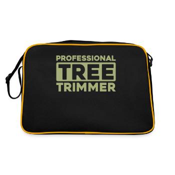 Tree trimmers - Retro Bag - black/gold - Back