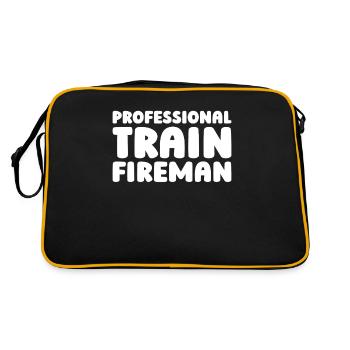 Firefighter Training Training - Retro Bag - black/gold - Back