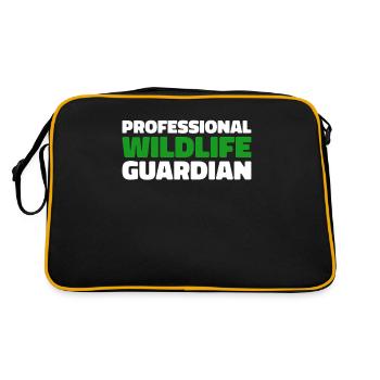 Wilderness Officer Gamekeeper - Retro Bag - black/gold - Back