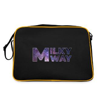 Milky way - Retro Bag - black/gold - Back