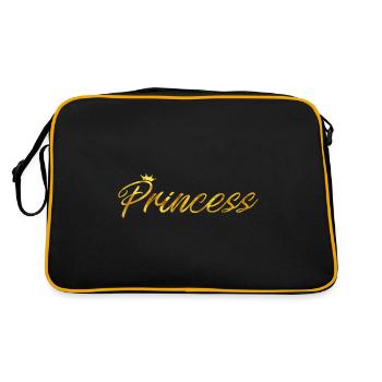 Princesse - Sac Retro - noir/or - Dos