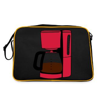coffee maker - Retro Bag - black/gold - Back