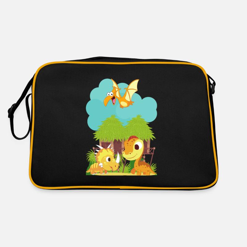 Dino Kinder Retro Tasche