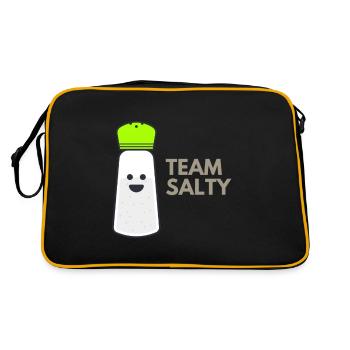 Équipe Salty - Sac Retro - noir/or - Dos